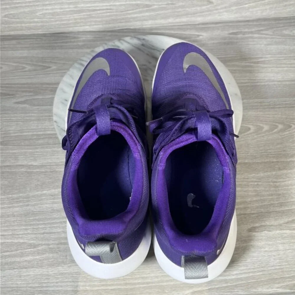 Nike Zoom Shift 2 Mens 13.5 Basketball‎ Shoes Purple Low Top Athletic Sneakers